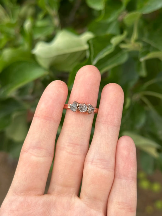 Herkimer Diamond ring