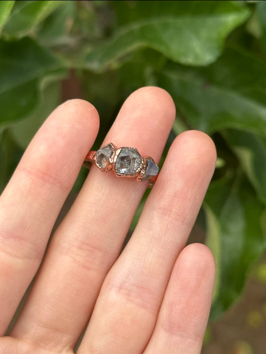 Herkimer Diamond ring