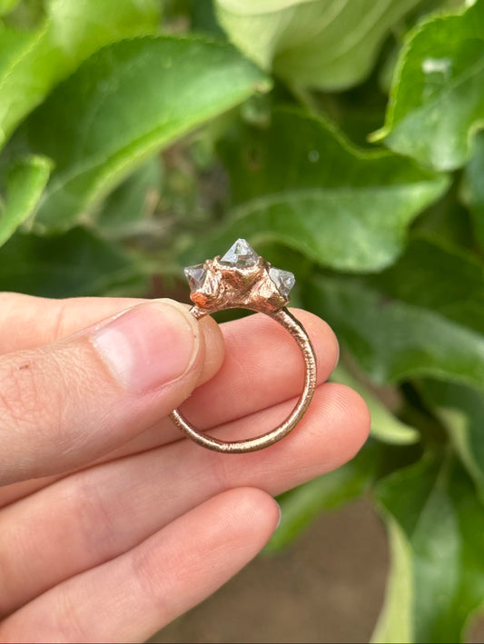 Herkimer Diamond ring