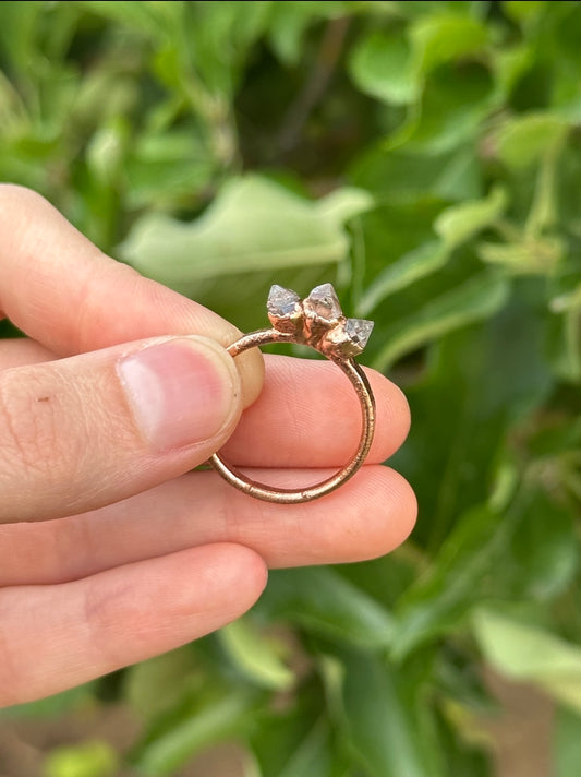 Herkimer Diamond ring