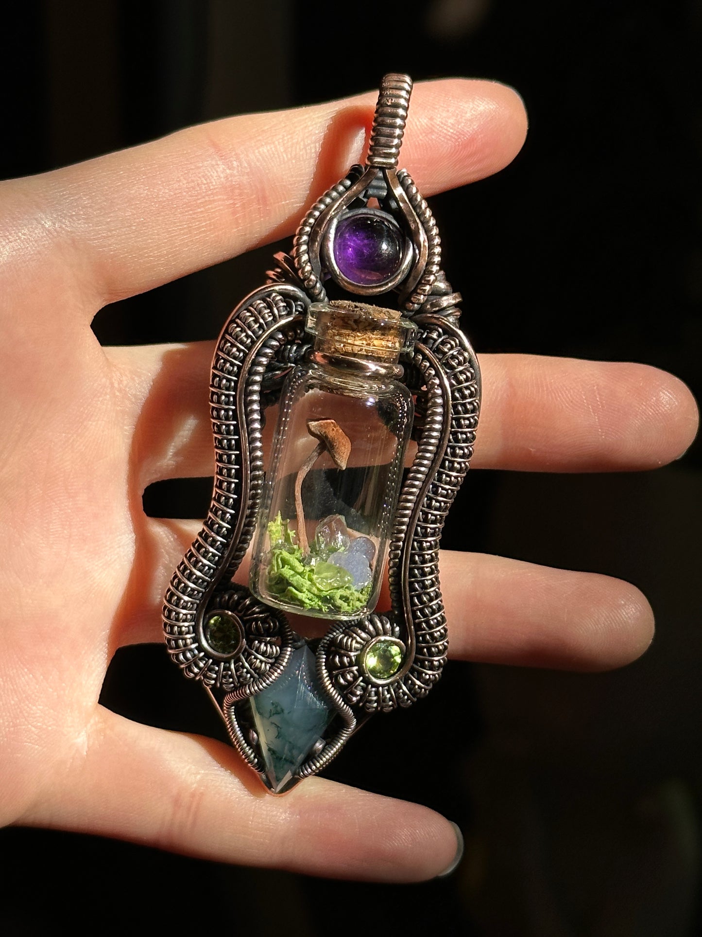 Mossy Mushroom Amulet